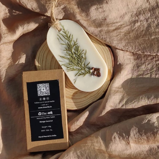 Mango Coconut scented wax tablet